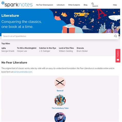 ssparknotes|Literature Study Guides .